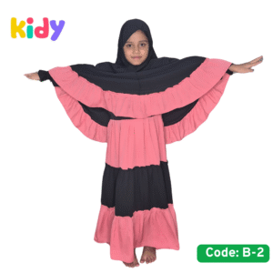 Dubai Cherry Fabric Borka Set,(code: B-2)