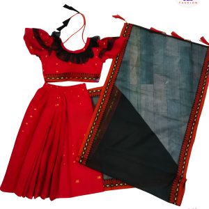 জামদানী কন্টাস্ট Ready saree (Code 103)