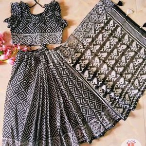 জামদানী প্রিন্ট রেডি শাড়ী (Code 105)