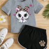 T-shirt & pant set ( T-shirt-17)