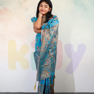 বেবি রেডি কাতান শাড়ি (Code 20)