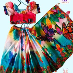 চান্দেরি সিল্ক রেডি শাড়ী (Code 83)