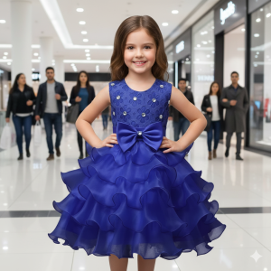 Premium Girls Party Dress--21)