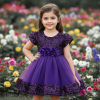 Premium Girls Party Dress--33)