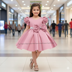 Premium Girls Party Dress--14)