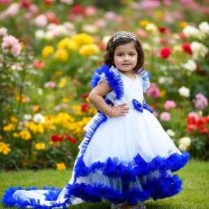 Premium Girls Party Dress--4)