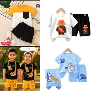 ৪ সেট টিশার্ট এবং প্যান্ট (S-110)