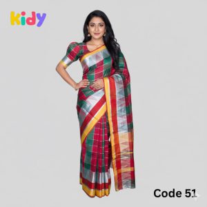 সিল্ক শাড়ি (Code 521)