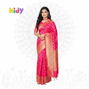 বেনারসি সিল্ক শাড়ি (Code 502)