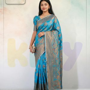 বেনারসি কাতান শাড়ি (Code 504)