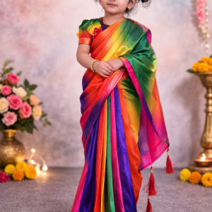 রেডি রংধনু শাড়ি(Code 44)