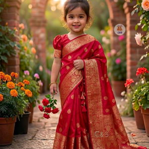 জাপানি সিল্ক প্রিন্ট শাড়ি (Code 91)