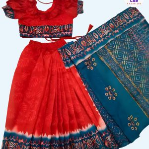 চান্দেরি সিল্ক রেডি শাড়ী (Code 204)