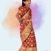 বেনারসী কাতান রেডি শাড়ী (Code 219)