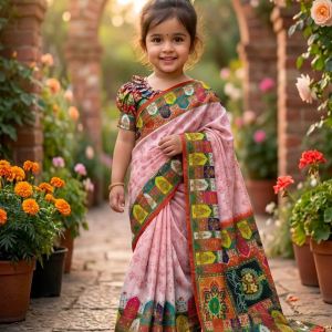 চান্দেরি সিল্ক রেডি শাড়ী (Code 203)