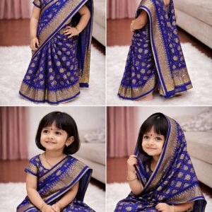জরি কাতান রেডি শাড়ী (Code S102)