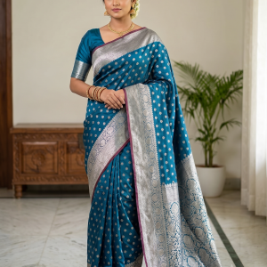 কাতান সিল্ক শাড়ি (Code 1150)