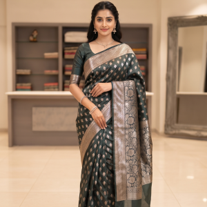 কাতান সিল্ক শাড়ি (Code 1152)
