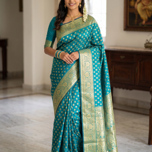 কাতান সিল্ক শাড়ি (Code 1151)