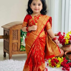 জরি কাতান রেডি শাড়ী (Code S101)