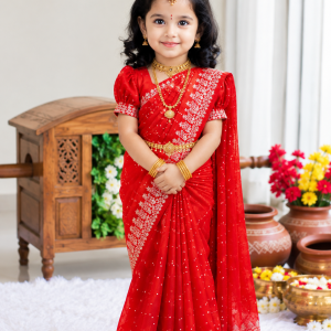 টাঙ্গাইল সুতি রেডি শাড়ী (Code T 113)