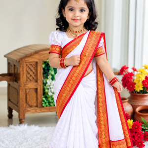 টাঙ্গাইল সুতি রেডি শাড়ী (Code T 112)